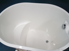 Ochlazovací káď k sauně, schůdky - 4