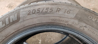 2 letní pneumatiky MICHELIN 205/55R16 94H 5,50mm - 4