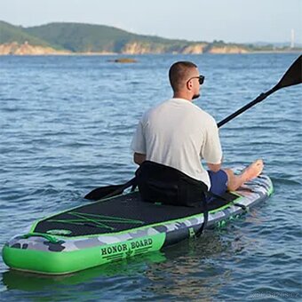 Paddleboard s kajakovou sedačkou , maskovaný.Green 330x84x15 - 4