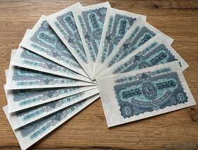 3 Kčs 1953 náhradní série ZB - stav UNC - 4