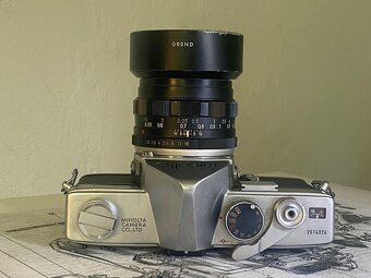 Minolta SR-1 + Minolta Auto Rokkor-PF 55mm f/1.8 + sluneční - 4