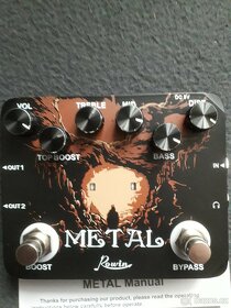 Kytarový efektový pedál Rowin LTL-03 Metal , Nový - 4