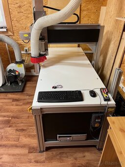 CNC frézka KOMPAS F1500 2,2kW + odsávání a příslušens - 4