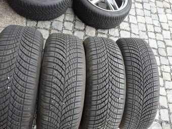 ALU KOLA + ZIMNÍ PNEU AUDI 15" 195/65R15 - 4