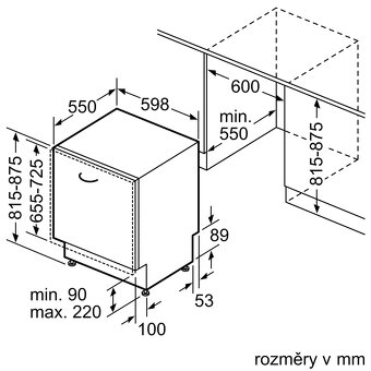 Myčka Bosch SMV46KX01E/04 - 4