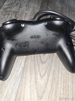 Oficiální ovladač Nintendo Wii Pro klasický černý RVL-005 OE - 4