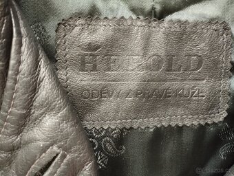 Dámské kožené sako/kabátek Herold vel. 46/48 - 4