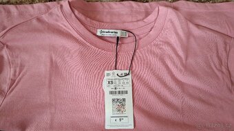 Dámské růžové triko - 4