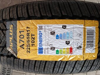 FIAT FREEMONT ALU R17" S NOVÝMI PNEU - 4