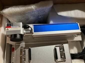 Fiber laser OMTech 30W 175x175 mm s ochranným boxem - 4