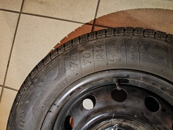 zimní kola plechové disky - 4