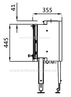 Jotul I 150 CB FL rovné sklo bezroštoví dvojitý spalování - 4