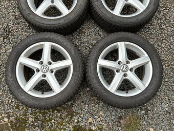 Alu orig zimní sada VW Aspen 5x112 6J ET48 205/55 R16 - 4
