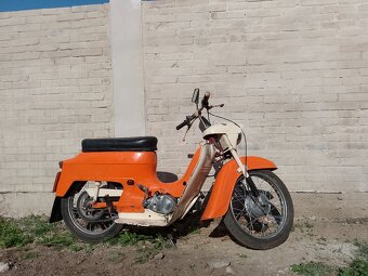 Jawa pionýr 20 s doklady a SPZ - 4