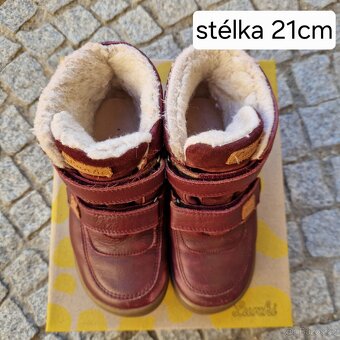 Prodám dětské zimní boty zn. Lurchi vel.31, cena 500 kč - 4