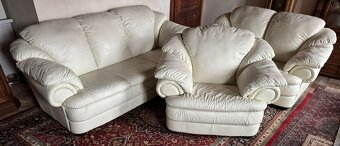 Kožená sedací souprava 3+2+1,5834 - 4