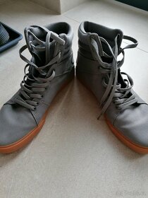 Pánské boty Supra aluminium šedá - 4