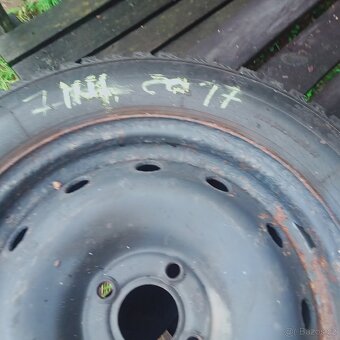 Zimní sada kol, plecháče, 185/65R15 - 4