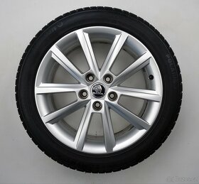 Škoda Octavia  - Originání 17" alu kola - Zimní pneu - 4
