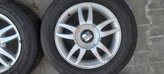 Litá kola R15 s letními pneu - 4