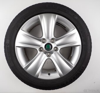 Škoda Yeti - Originání 17" alu kola - Letní pneu - 4