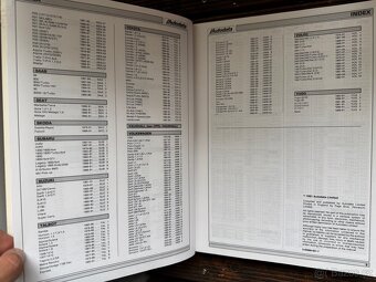 montážní data Autodata 1981-1991 na kompletní produkci vozů - 4
