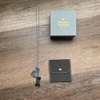 Vivienne Westwood Dogtag Necklace – originální řetízek s pří - 4