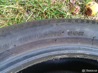 185/60/16 zimni pneu PIRELLI a BRIDGESTONE 185 60 16 - 4
