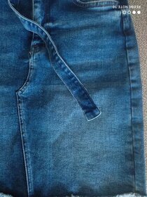 ORSAY-riflová sukňa - 4