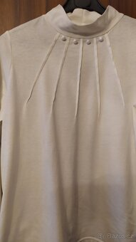 hezká bílá halenka,vel.42 - 4