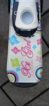 Dětské lyže 80cm včetně bot vel.18 - 4