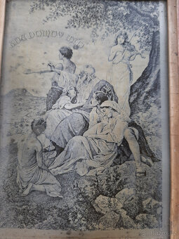 Staré obrazy rytina - 4