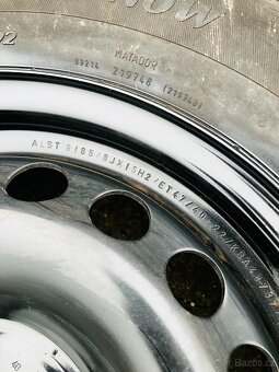 Kola se zim. pneu 6Jx15 H2 ET47, 5×100 ALST 9165 3+1 ZDARMA - 4