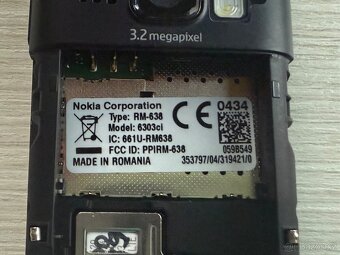 NOKIA 6303i Classic Matt Black - 4