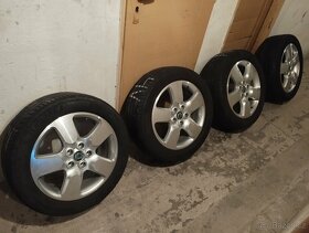 Alu kola Škoda + pneu letní 205/50 R17 - 4