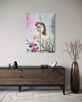 Obraz - Mrtvá krása - Dead beauty 100x70cm - 4