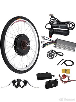zadního kolo na elektrokolo 26palcu 1000W 48V - 4