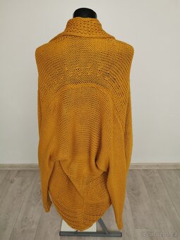 Dámský pletený maxi svetr - Vel. M-M/L-L - 4