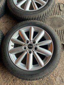 Originál ALU kola + zimní pneu MINI Cooper TPMS r16 - 4