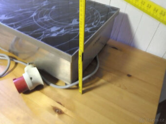 Duální indukční vařič Bohner Profi 2 x 3,5 kW 400V, ŠxHxV 40 - 4