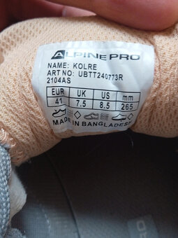Botasky zn. AlpinePro vel. 41 - 4
