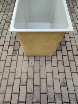 Obdélníková sklolaminátová vana -nádrž - 4