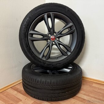 JAGUAR F-PACE 5x108 R20 ET49+LETNÍ 255/50R19 6,5mm - 4