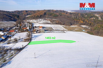 Prodej pozemku k bydlení v Pejškově u Tišnova - 4