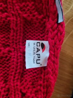 Dívčí pletené čepice zn. CAPU - 4