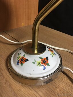 Retro nástěnná lampička bez stínítka - 4