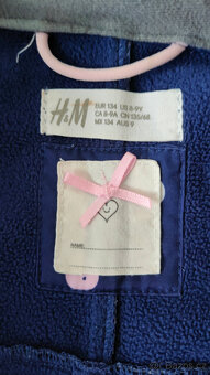 softshellová bunda H&M - velikost 134 - 4