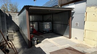 Plechová garáž 5x3,výklopná vrata - 4
