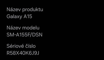 Samsung Galaxy A15 super stav, levně - 4