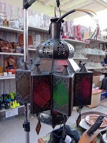 Starožitná Marocká lampa. - 4